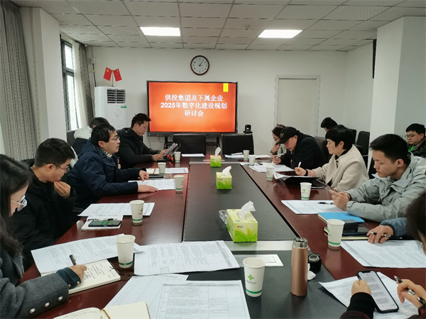 省供投集團召開2025年度省屬社有企業 數字化建設規劃研討會
