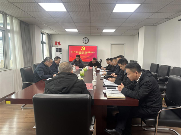 省供投集團召開2024年度基層黨組織書記 抓黨建工作述職評議會議